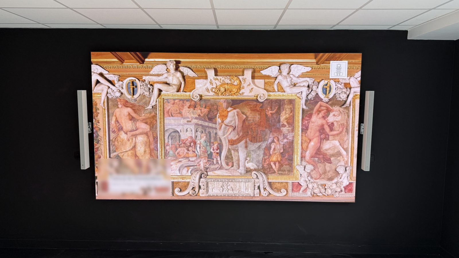 Mur LED d’affichage grand format